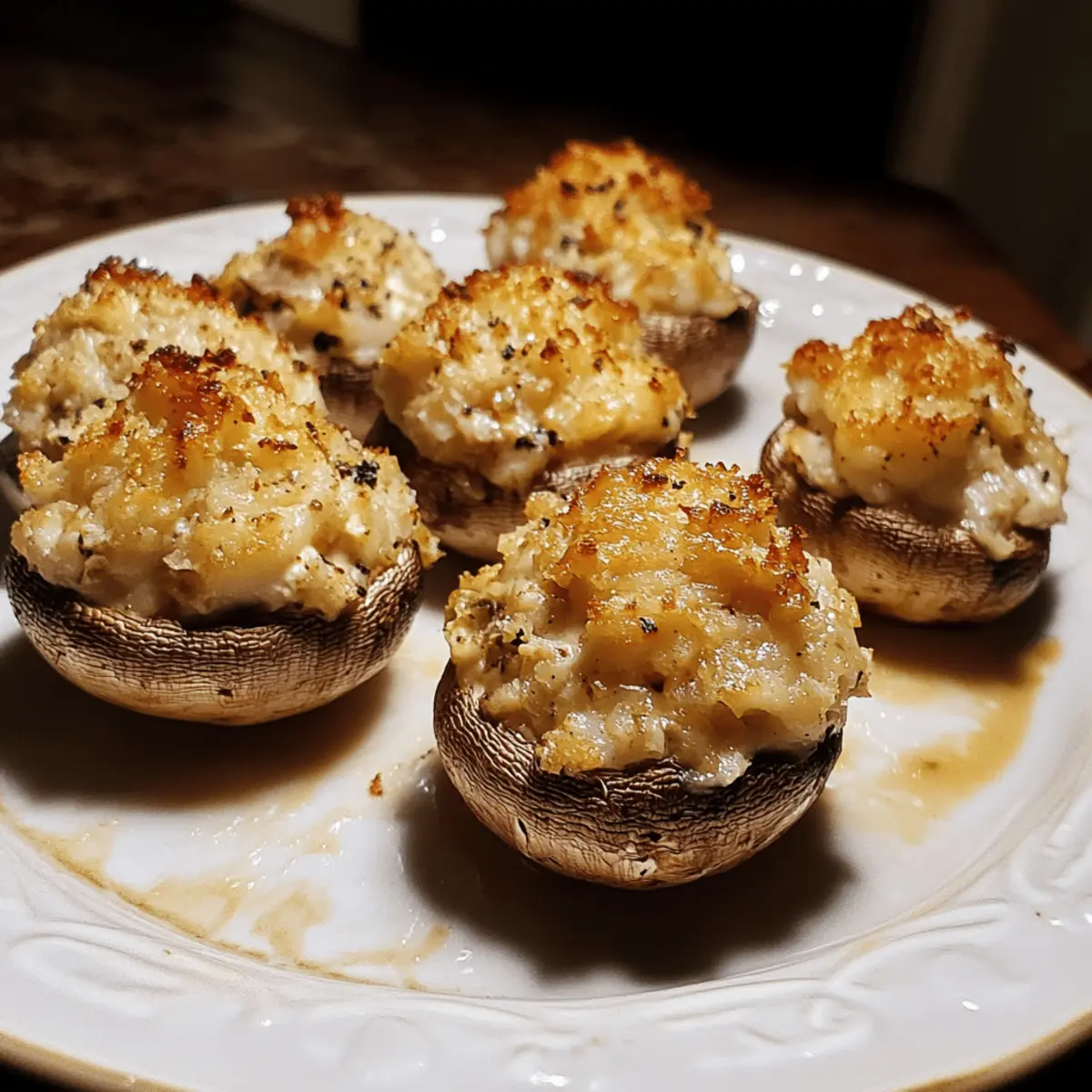 Whip Up Fancy Crab Stuffed Mushrooms for Any Party with Ease